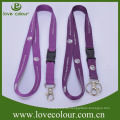 Custom Silk Bildschirm Lanyards für Merchandising Promotion